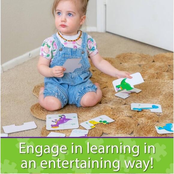Dinosaurs: Learning Journey My First Match It Durable Quality Puzzle Age 2 - 5 - Picture 8 of 14